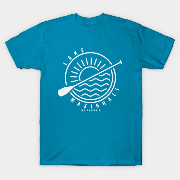 Paddle Lake Maxinhall T-Shirt by Camp Happy Hour